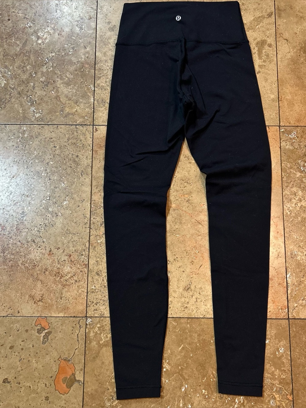 Lululemon Black High Waisted Active Leggings Size 6